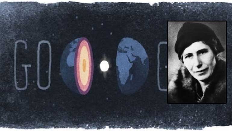 Αφιερωμένο το doodle της Google στη σεισμολόγο Inge Lehmann